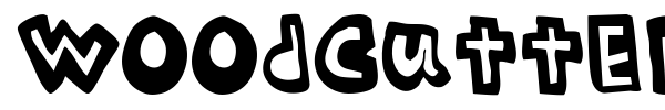 Woodcutter Summer Shadows font preview